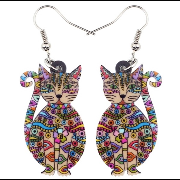 Jewelry - 🔥4 for $20 Cat earrings